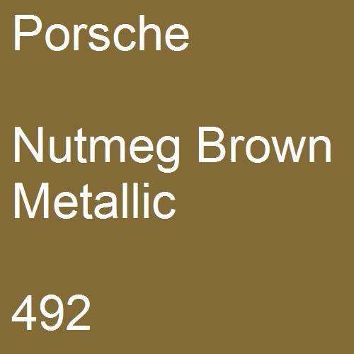 Porsche, Nutmeg Brown Metallic, 492.